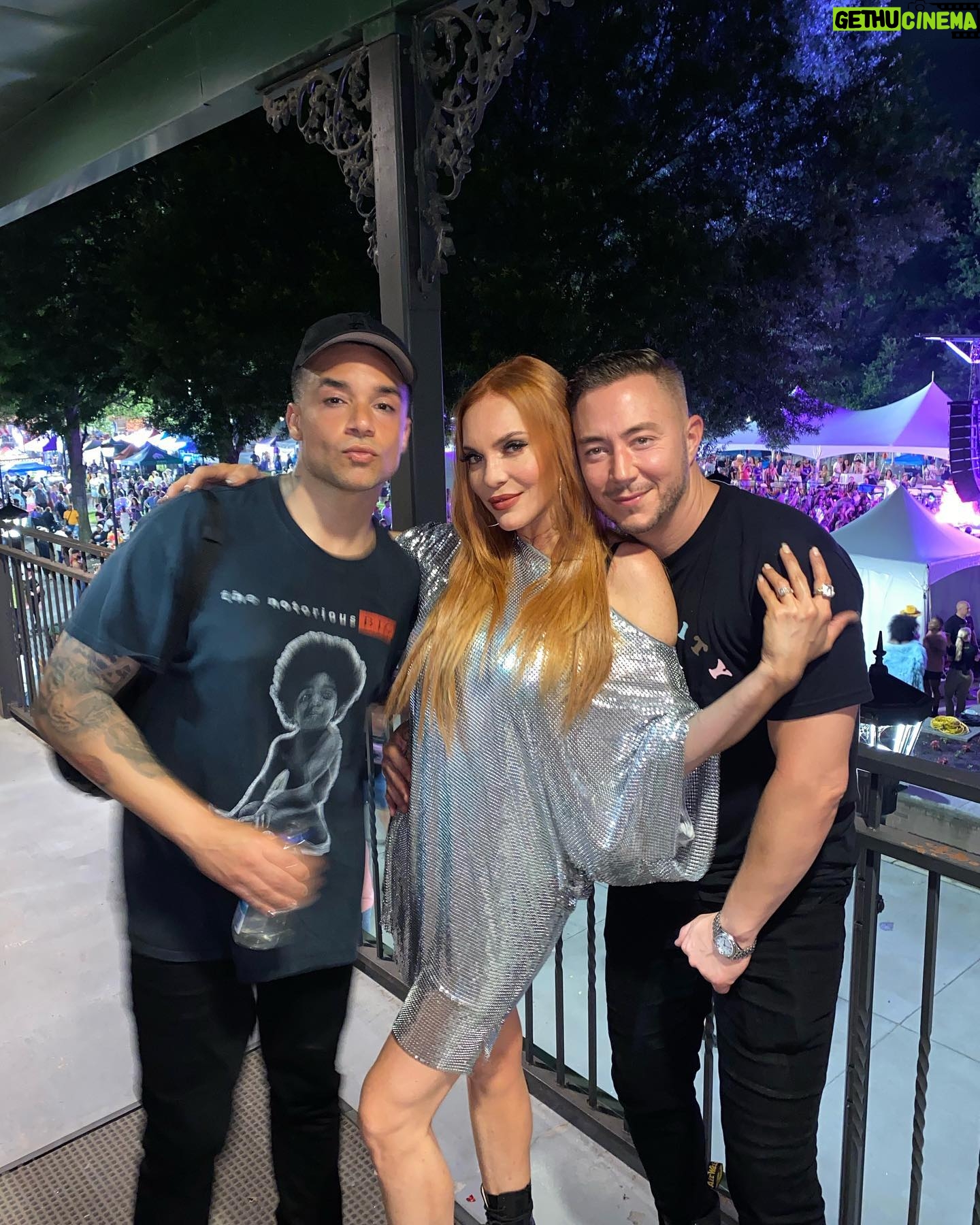 Carmit Bachar - 1.8K Likes - Still in all the feels from @augustapride 🏳️🌈
Was such an amazing night🫶🏻
The crowd was lit❤️🔥 & full of love!!
I couldn’t do it w/o my boys @mikeypesante @zacbrazenas @janjanjan was the sweetest!
S/O to all of the ppl who shot the clips esp the cutest baby girl @ysabellebebe 🙏🏼 Augusta I won’t forget you! #pride #pcd #carmit #pussycatdolls