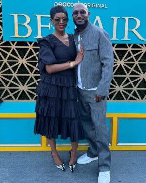 Caroline Chikezie Instagram - Bel Air Summer BBQ was a Jam. The struggle for pitch and lyrics was in full effect for some though, right @carolinechikezie? 🤪🤣

#BelAir #JamSession #S3SummerBBQ #SummerTime #S3Aug15 @peacock @belairpeacock @westbrook #BelAirPeacock #BelAir