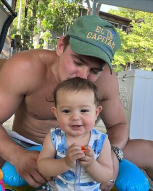 Carson Boatman Instagram - A little look back at our summer vacation and Ava’s first trip to @lakeoftheozarks