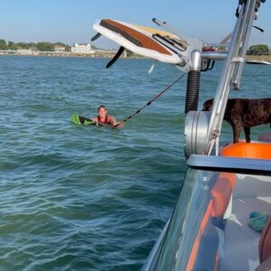 Carson Boatman Instagram - First time for everything. Swipe for some good times.🚤 🌊 🏄‍♂️