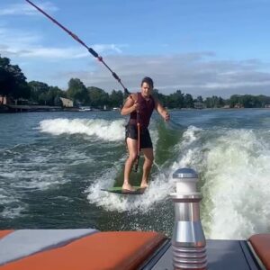Carson Boatman Instagram - First time for everything. Swipe for some good times.🚤 🌊 🏄‍♂️
