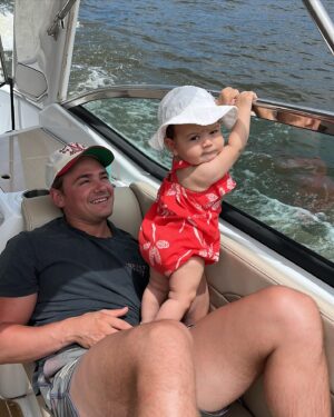 Carson Boatman Instagram - A little look back at our summer vacation and Ava’s first trip to @lakeoftheozarks