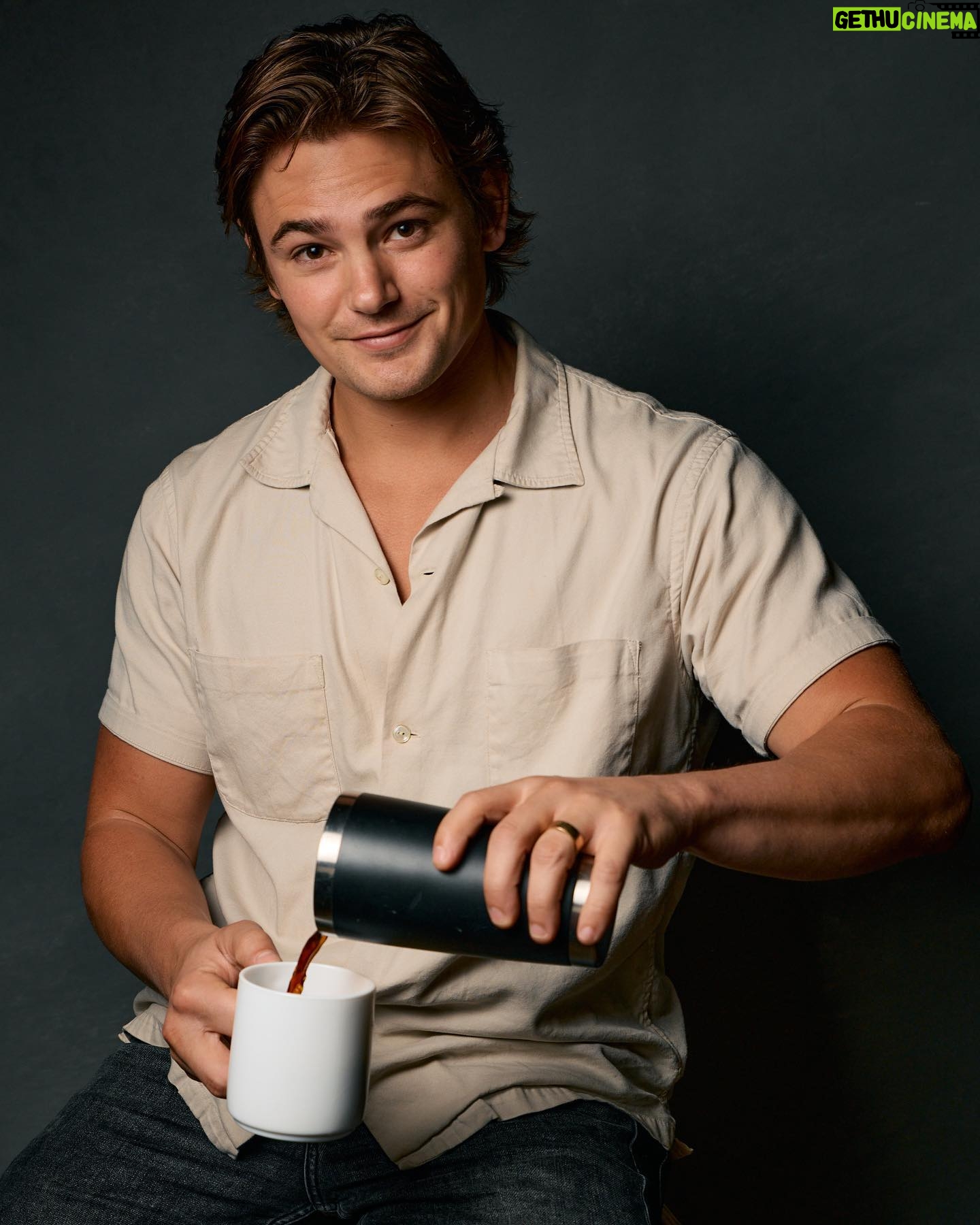 Carson Boatman - 4.9K Likes - Coffee over tea. Change my mind.