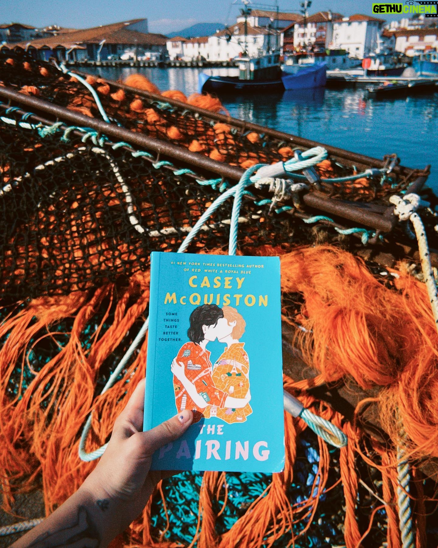Casey McQuiston - 12.6K Likes - part one of a book 5 research trip/visit to some of my favorite destinations in THE PAIRING: saint-jean-de-luz and san sebastián. i got a sunburn on my knees! i went on a boat! i saw a castle! i successfully completed many transactions in french! basque country is so warm and delicious and salty and goooorgeous, and i swear i saw kit & theo at every beach and every pintxo bar.