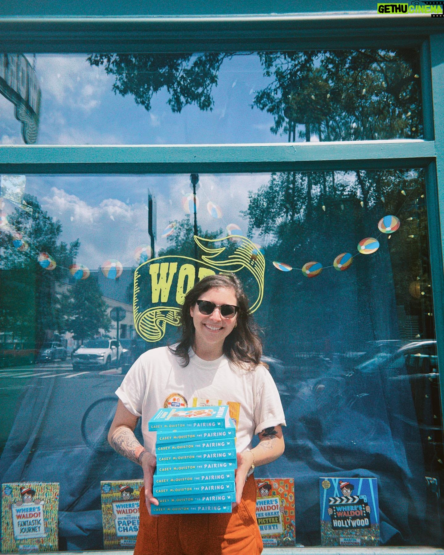 Casey McQuiston - 18.5K Likes - pov: you’re watching me get increasingly sweaty as i sign stock all over brooklyn and queens
great news for people who want to preorder THE PAIRING: we still have some stock left for signed/personalized preorders through @strandbookstore until august 5! aaand i’ll have signed books on sale at @therippedbodice bk, both @booksaremagicbk locations, @wordbookstores greenpoint, @astoriabookshop, and @bookculturelic next week! you can preorder now for shipping or local pickup.