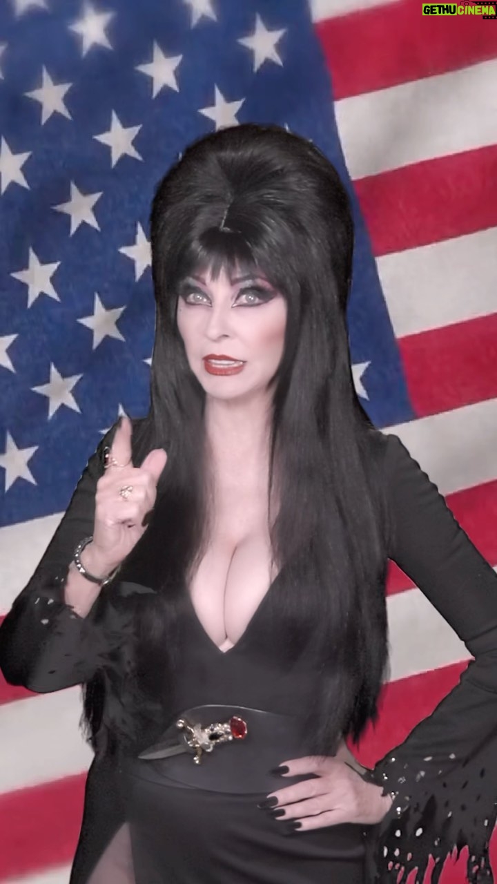 Cassandra Peterson - 86.4K Likes - Grab your campaign merch and let’s show everyone how to make politics a bit more... thrilling! ELVIRA 2024!!