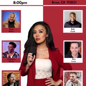 Cat Ce Instagram - Look out ❤️some tour dates here🚀#heycatce #standupcomedy #comedy #jokesonme #asianamericancomedian #funny 

Show dates: 
8/3 Flapper 
8/26 Hollywood Bourbon Room 
8/30 🧊the ice house Pasadena 
9/7 🧊the ice house Pasadena 
9/18 Brea Improv Orange 🍊 County 
9/27🧊The  ice house Pasadena
10/1  Cap City Austin Texas 
10/10 🧊The Ice House Pasadena 
10/23 😺The Mad House Comedy San Diego 
11/10 Mic Drop San Diego 
11/13 Helium Comedy Portland OR
11/17 Mic Drop Arizona 
12/14 Singapore 

Follow me here
For show dates 
https://beacons.ai/catce