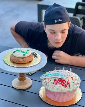 Cat Cora Instagram - Happy Birthday Nash! From carnival games to my grilling buddy, you always put the biggest smile on my face. I love watching you grow into an incredible young man, your Wolfpack is so proud of you! Happy Birthday ❤️