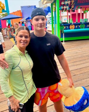 Cat Cora Instagram - Happy Birthday Nash! From carnival games to my grilling buddy, you always put the biggest smile on my face. I love watching you grow into an incredible young man, your Wolfpack is so proud of you! Happy Birthday ❤️