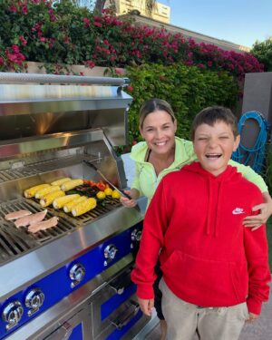 Cat Cora Instagram - Happy Birthday Nash! From carnival games to my grilling buddy, you always put the biggest smile on my face. I love watching you grow into an incredible young man, your Wolfpack is so proud of you! Happy Birthday ❤️
