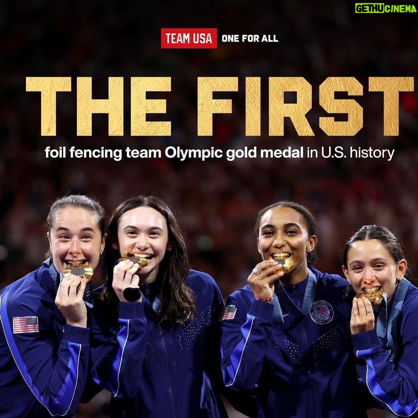 Cat Cora - 755 Likes - 🇺🇸The women of Team USA continue to make #HERstory, you all are making us so proud! #ParisOlympics
@simonebiles
@jordanchiles
@hezrivera
@jadecarey
@sunisalee
@saucyscruggs
@jackiedubrovich
@leetothekiefer
@maia.weintraub
@katieledecky
@eringemmelll
@paigemadden1
@ilonamaher
@teamusa
@nbcolympics
