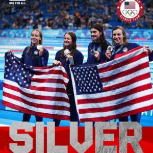 Cat Cora Instagram - 🇺🇸The women of Team USA continue to make #HERstory, you all are making us so proud! #ParisOlympics 
@simonebiles
@jordanchiles
@hezrivera
@jadecarey
@sunisalee
@saucyscruggs
@jackiedubrovich
@leetothekiefer
@maia.weintraub
@katieledecky
@eringemmelll
@paigemadden1
@ilonamaher
@teamusa
@nbcolympics