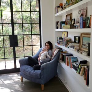 Caterina Scorsone Instagram - I love my baby. I love books. (By the way, we went with what was her middle name. Lucinda. “Lucky” for short.)