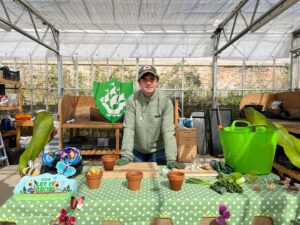 Ceallach Spellman Instagram - Very cool to guest present the iconic Blue Peter where we opened the brand new Blue Peter Garden at RHS Garden Bridgewater. I even got to do my own ‘here’s one I made earlier’ 💚

It was a gardening special, which is something we can all get involved with and I couldn’t recommend doing so enough. Good for the soul, good for the planet & for wildlife. Thank you to the Blue Peter gang for having me and making it so easy ✌🏼