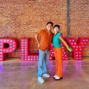 Ceci Balagot Instagram - me and @conradrocha got to express our pride through 🕺dance👯 thanks to @nickelodeon this was such a heartwarming experience to be able to inspire children to be themselves 🥳🏳️‍⚧️🏳️‍🌈