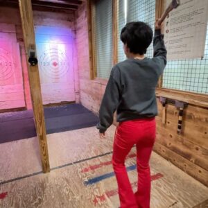Ceci Balagot Instagram - ass throwing? no dude i said we’re going AXE THROWING