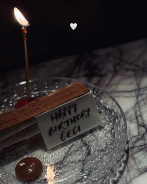 Cecilia So Instagram - 每年生日
是我們一年一度的dress up date🙂‍↕️
簡簡單單與喜歡的人食個好吃的晚飯
就很快樂啦☺️🤍

thank you for this lovely birthday surprise @qurahongkong @hongkongregent @lhyleon 🥂✨
everyone please go try their cocktail and dinner it’s MUAH!! 🤤🤌🏼