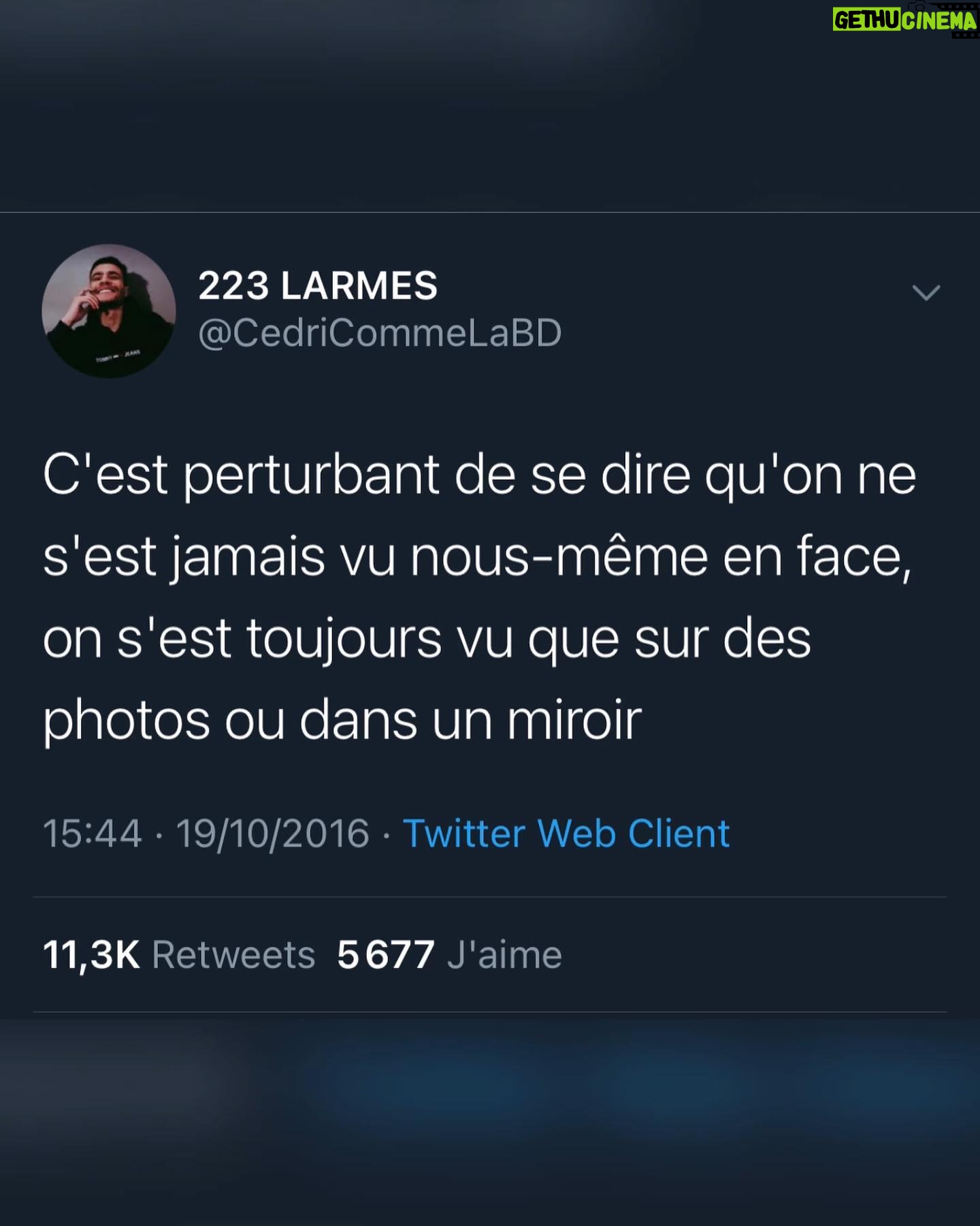 Cédric Pantegnies - 13.7K Likes - Wanhoop