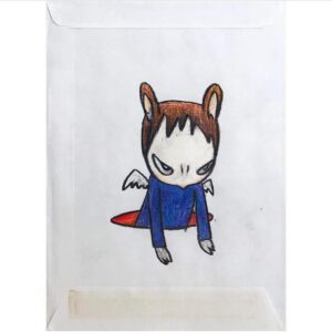 Celesta Hodge Instagram - 💙
#currentmood #winged #blueboy #inahole #nara #envelope