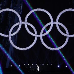 Céline Dion Instagram - Celine Dion performs on the Eiffel Tower!✨
just when we thought this #OpeningCeremony could not get any better. 

World, welcome to #Paris2024! 🎉