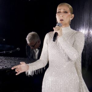 Céline Dion Instagram - Celine Dion performs on the Eiffel Tower!✨
just when we thought this #OpeningCeremony could not get any better. 

World, welcome to #Paris2024! 🎉