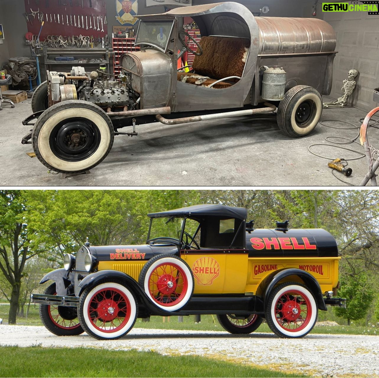 Chad Hiltz - 4.3K Likes - New build starts today on YouTube and Facebook — revamping our 1928 Ford C Cab into an oil tanker ⛽️