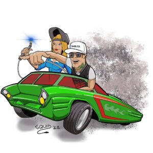 Chad Hiltz Instagram - How cool is this artwork sent to us by @squidslines 👏🏼