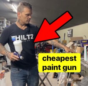 Chad Hiltz Instagram - This is why I use a $39.99 paint gun 😏