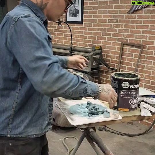Chad Hiltz - 7.3K Likes - Tricks of the trade 💯 #bodyfiller #fibreglass #bodywork #classiccars #trick #fyp