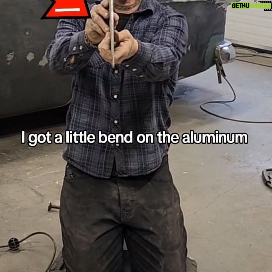 Chad Hiltz - 17.7K Likes - Metal shaping trick 👌 #simple #aluminum #metalshaping #fabrication #classiccars