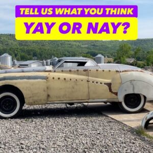 Chad Hiltz Instagram - Revealing the new roof on the ‘59 Jaguar 🔥