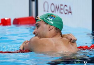 Chad Le Clos Instagram - No excuses - but I am gutted. I ❤️ the Olympics & ❤️representing Team 🇿🇦. This is not how I wanted my 4th Olympics to end.

I had a freak accident whilst training 4 weeks ago. Post MRI scans, the best solution was to take 2-3 weeks off. That was never going to happen. Right now my pride hurts more than my neck/ shoulder . Thank you to the medical team for doing everything. 

I will take the few weeks off before training begins for the World Champs in Budapest. 

Going to stay on in Paris and support Team SA. Then back home for a break. 

Thank you for all your love and support. It means a lot.🙏❤️ 🇿🇦