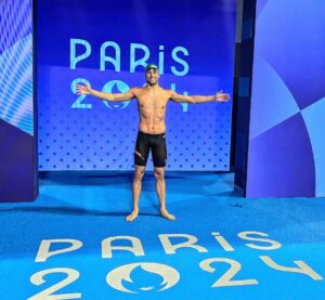 Chad Le Clos Instagram - We run it back tomorrow for the 4th time 🙏🇿🇦 thank you to everyone for the amazing support ❤️ 100 fly heats 11am #paris2024 #CleC