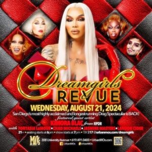 Chad Michaels Instagram - @kimorablac from @rupaulsdragrace and @thedivarose grace the stage this week 8/21 at @urbanmos and The @dreamgirls_revue !!! Join us for some excellent August Entertainment with @landoncider @simplyfontasia @msjasminemasters and your host @chadmichaelsallstar !! Showtime 7PM SHARP!!