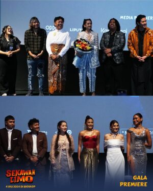 Chand Parwez Servia Instagram - Keseruan Gala Premiere dan Press Conference kemarin, film SEKAWAN LIMO 🔥

Terima kasih teman-teman semua yang sudah nonton duluan 🙏🏻

Tanggal 4 Juli nanti, teman-teman semua bisa nonton juga di Bioskop. Besok akan ada Advance Ticket Sales, siap-siap ya!

@sekawanlimo
#SekawanLimo #FilmSekawanLimo #KawalSekawanLimo