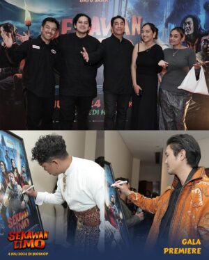 Chand Parwez Servia Instagram - Keseruan Gala Premiere dan Press Conference kemarin, film SEKAWAN LIMO 🔥

Terima kasih teman-teman semua yang sudah nonton duluan 🙏🏻

Tanggal 4 Juli nanti, teman-teman semua bisa nonton juga di Bioskop. Besok akan ada Advance Ticket Sales, siap-siap ya!

@sekawanlimo
#SekawanLimo #FilmSekawanLimo #KawalSekawanLimo