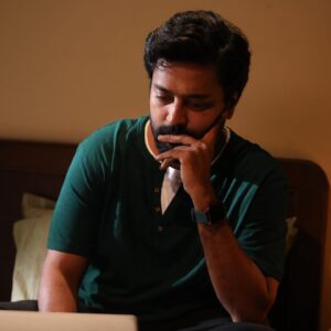 Chandran Instagram - Karthik is all yours ❤️

Chutney Sambar streaming now on @disneyplushotstartamil, a perfect weekend family time you dont want to miss.

A #Radhamohan Webseries 💕