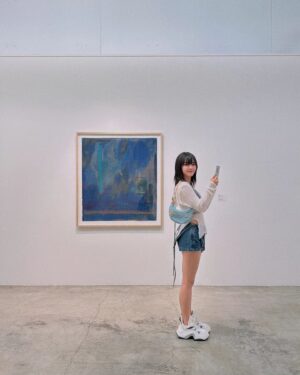 Chantalle Ng Instagram - Oh aren't you a masterpiece 🩵