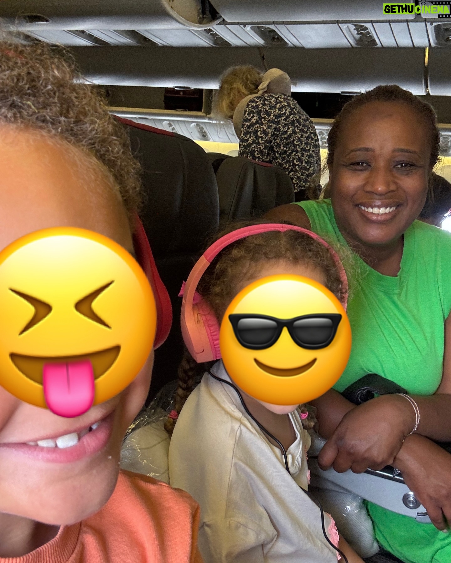 Charlene White - 4K Likes - Lots of people DMing asking for advice on how to survive a solo 9hr flight with kids… so here you go, grab a pen.
Headphones and the in-flight entertainment as provided by @americanair, and snacks galore. They basically watched films and listened to music.
I could pretend I’d done all this prep with games, books and revision etc. but babes… you know y’all are only getting the truth round ‘ere.
Yes, it may be lazy. But I genuinely couldn’t care less 💅🏾. They were happy, I was happy.
Don’t sweat the small stuff.
