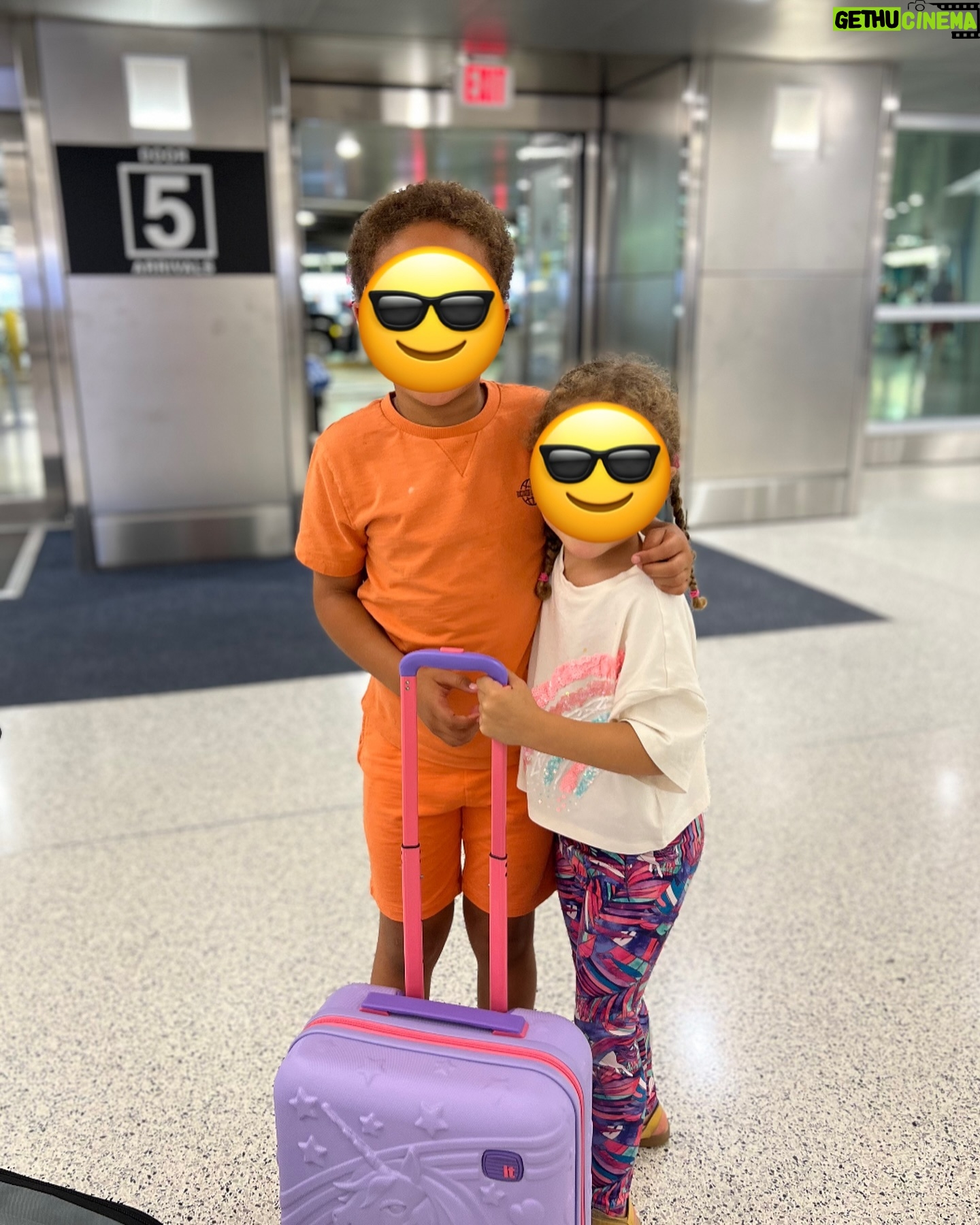 Charlene White - 4K Likes - Lots of people DMing asking for advice on how to survive a solo 9hr flight with kids… so here you go, grab a pen.
Headphones and the in-flight entertainment as provided by @americanair, and snacks galore. They basically watched films and listened to music.
I could pretend I’d done all this prep with games, books and revision etc. but babes… you know y’all are only getting the truth round ‘ere.
Yes, it may be lazy. But I genuinely couldn’t care less 💅🏾. They were happy, I was happy.
Don’t sweat the small stuff.