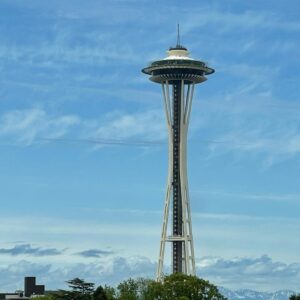 Charles Halford Instagram - Bubble with a view.  #Seattle #spaceneedle