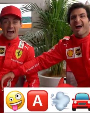 Charles Leclerc Instagram - Wishing you the best for your new adventure next year Chili 🌶️ 
Still got half a season together to have some more special moments as teammates 🏎️💨💨