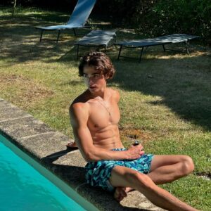 Charlie Besso Instagram - piscine, coke zero, and books I won’t read
