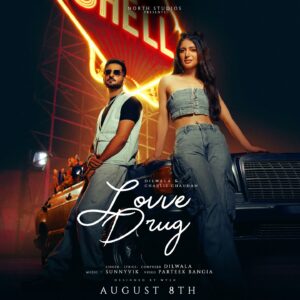 Charlie Chauhan Instagram - LOVVE DRUG ❤️
Releasing on  8 AUG 2024 ✌️
@dilwalalyricist x @charliechauhan 

Singer/lyrics/composer - @dilwalalyricist 
Music - @sunnyvikmusic 
video @bangiaparteek_ 
#excited #love #romanticsongs