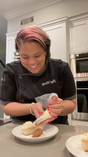 Chef Lovely Instagram - My clients moved into a new home and I was the first person to cook in their kitchen. With this honor, you know I had to show up and show out! #LoveYouLetsEat #PrivateCelebrityChef