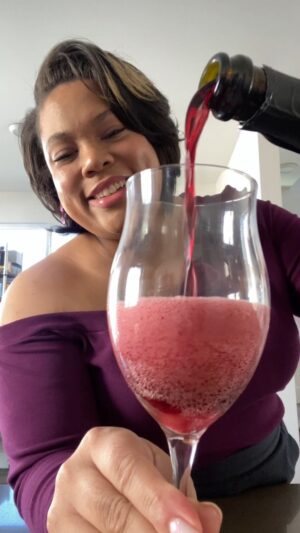 Chef Lovely Instagram - #OnTheNose If you still need to grab a bottle of wine for #ValentinesDay, I recommend this 2020 Sparkling Shiraz by @paringawines 🍷 At @wholefoods it’s only $15.99. Cheers, my loves and Happy Valentine’s Day 😘 #winetasting