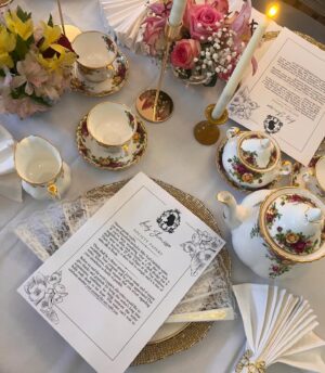 Chen Xiuhuan Instagram - A Bridgerton evening at our residence ☕️👑
Happy Birthday Lady Shanisse! 

Thank you @lushplatters for the magnificent spread and grazing table🥨🍖🥗🧀🥖🍒🍓🥂🍷, that not only encapsulated the atmosphere of the evening but was also scrumptious. ♥️

Thank you  @honeypeachsg for baking the most beautiful cake of her dreams.🎂🎀💕
#bridgerton 
#bridgertonthemeparty 
#lushatters
#birthday
#birthdaygirl 
#birthdaycake 
#happybirthday 
#lushplatters
#生日快樂
#chenxiuhuan
#陈秀环