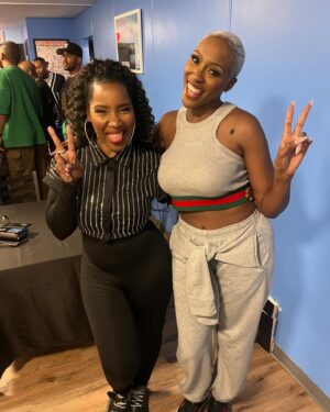 Cheryl 'Coko' Gamble Instagram - My sister @iamdireed from the group Jade came to see me when we were in Atlanta!!💖 She is still beautiful as ever! It was so good seeing you sis!!!!💖
