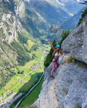 Cheryl Maitland Instagram - 📍 Murren - Via Ferrata 
What an incredible experience