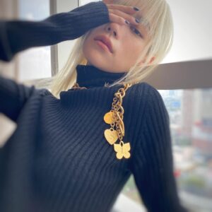 Chicha Amatayakul Instagram - daydreaming ☁️🖤